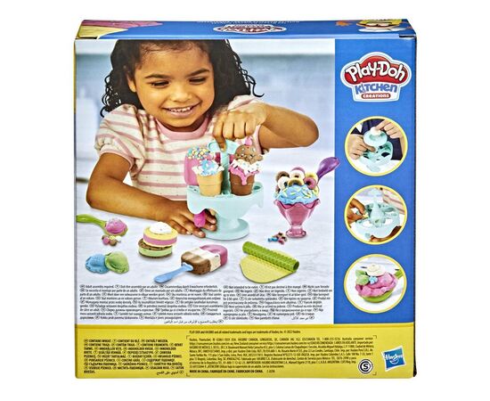 Набор для творчества Hasbro Play-Doh Карусель Мороженое (F5332), изображение 2 Набор для творчества Hasbro Play-Doh Карусель Мороженое (F5332), изображение 2