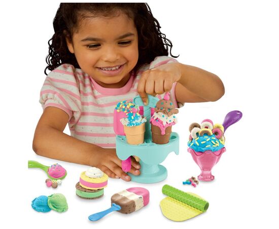 Набор для творчества Hasbro Play-Doh Карусель Мороженое (F5332), изображение 5 Набор для творчества Hasbro Play-Doh Карусель Мороженое (F5332), изображение 5