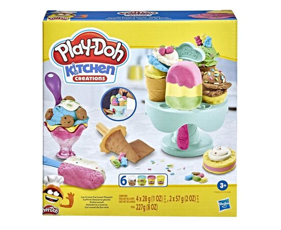 Набор для творчества Hasbro Play-Doh Карусель Мороженое (F5332)