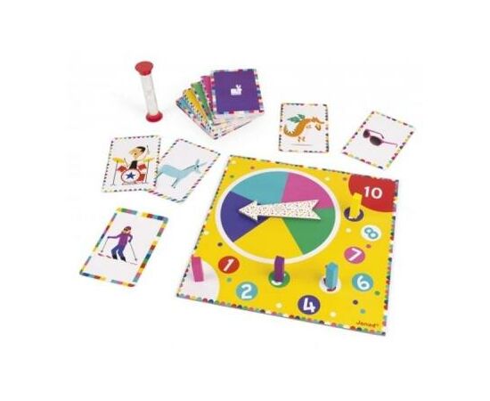 Настольная игра Janod Мастер мимики (J02751), изображение 2 Настольная игра Janod Мастер мимики (J02751), изображение 2