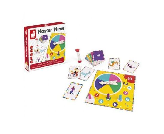 Настольная игра Janod Мастер мимики (J02751), изображение 4 Настольная игра Janod Мастер мимики (J02751), изображение 4