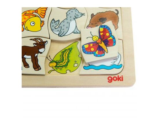 Развивающая игрушка Goki Кто чей (56879), изображение 4