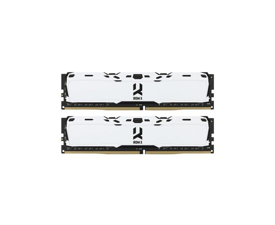 Модуль пам'яті для комп'ютера DDR4 16GB (2x8GB) 3200 MHz IRDM White Goodram (IR-XW3200D464L16SA/16GDC)