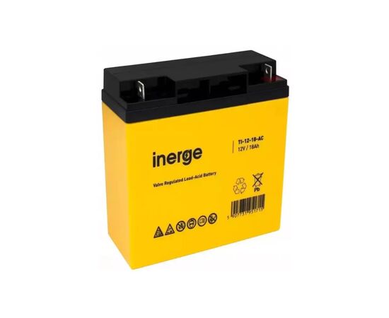 Батарея до ДБЖ Inerge AGM 12V-18Ah (IN-12-18-A)