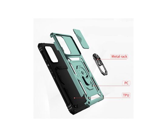 Чехол для моб. телефона BeCover Military Samsung Galaxy A04 SM-A045 Dark Green (708217), изображение 3 Чехол для моб. телефона BeCover Military Samsung Galaxy A04 SM-A045 Dark Green (708217), изображение 3