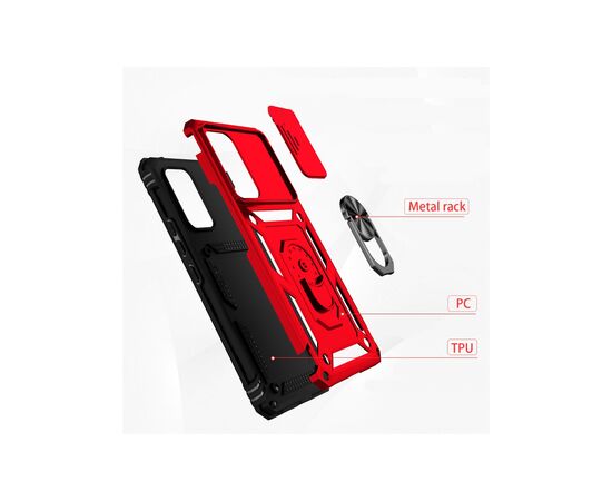 Чехол для моб. телефона BeCover Military Samsung Galaxy A04 SM-A045 Red (708218), изображение 3