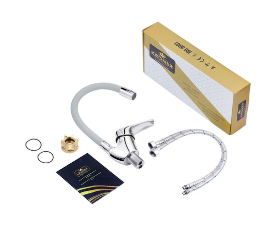 Смеситель Kroner Odra-C032GRA, изображение 6 Смеситель Kroner Odra-C032GRA, изображение 6