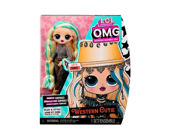 Кукла L.O.L. Surprise! серии O.M.G. S7 – Красотка Вестерн (588504), изображение 6 Кукла L.O.L. Surprise! серии O.M.G. S7 – Красотка Вестерн (588504), изображение 6
