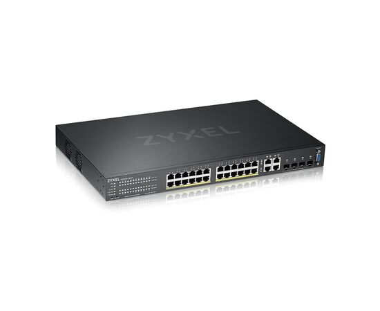 Коммутатор сетевой ZyXel GS2220-28HP-EU0101F, изображение 2 Коммутатор сетевой ZyXel GS2220-28HP-EU0101F, изображение 2