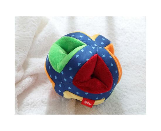 Погремушка Sigikid Разноцветный мяч 12 см (41532SK), изображение 5 Погремушка Sigikid Разноцветный мяч 12 см (41532SK), изображение 5