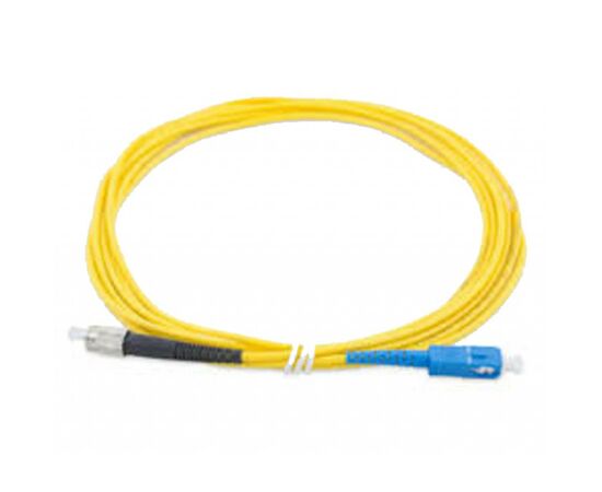 Оптичний патчкорд Eserver FC-SC SingleMode, Simplex, 3m (ES-SC-FC/UPC-3-SM-S)