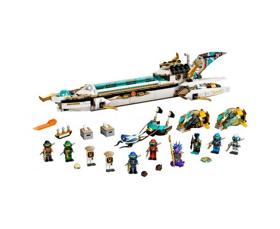 Конструктор LEGO Ninjago Подводный Дар Судьбы 1159 деталей (71756), изображение 2 Конструктор LEGO Ninjago Подводный Дар Судьбы 1159 деталей (71756), изображение 2