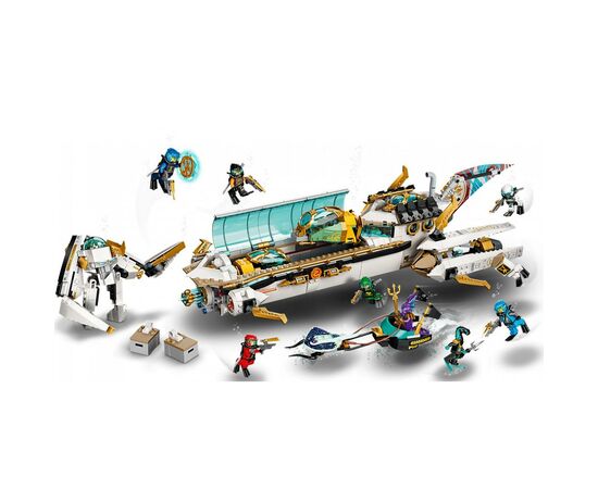 Конструктор LEGO Ninjago Подводный Дар Судьбы 1159 деталей (71756), изображение 6 Конструктор LEGO Ninjago Подводный Дар Судьбы 1159 деталей (71756), изображение 6