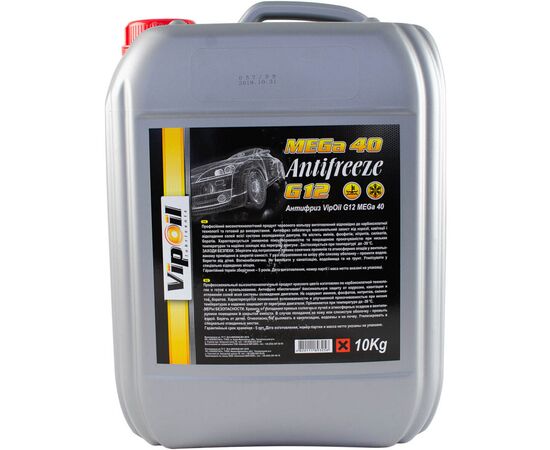 Антифриз VIPOIL G12 MEGA 40 red 20 кг (701433)