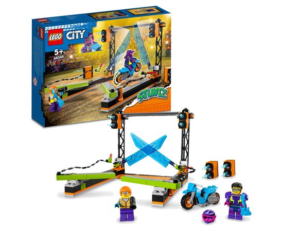 Конструктор LEGO City Stuntz Каскадерская задача «Клинок» 154 детали (60340), изображение 2 Конструктор LEGO City Stuntz Каскадерская задача «Клинок» 154 детали (60340), изображение 2
