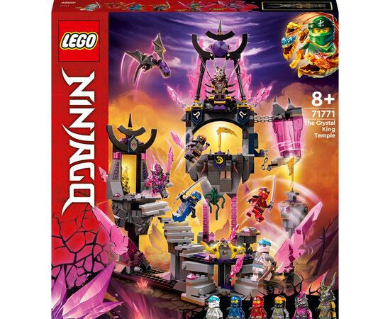 Конструктор LEGO Ninjago Храм Хрустального короля 703 деталей (71771)