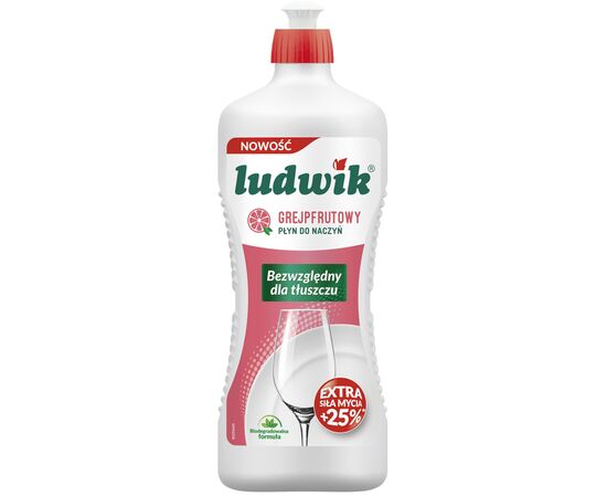 Засіб для ручного миття посуду Ludwik Грейпфрут 900 г (5900498028270)