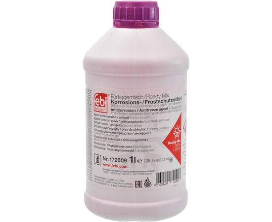 Антифриз Febi G12+ 1л фиолетовый -35°C (172009FE)