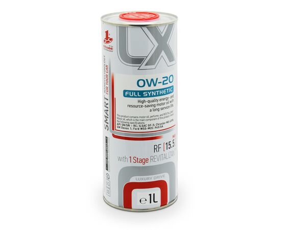 Моторное масло Xado 0W-20 Full Synthetic Luxury Drive 1 л (ХА 26177)