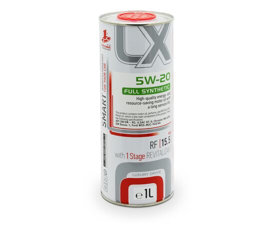 Моторна олива Xado 5W-20 Full Synthetic Luxury Drive 1 л (ХА 26178)