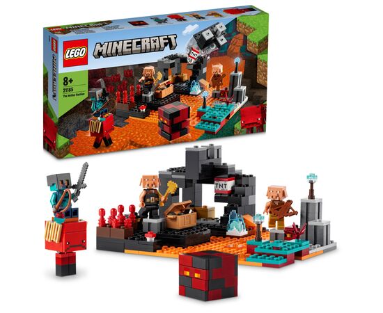 Конструктор LEGO Minecraft Бастион Нижнего мира (21185), изображение 2 Конструктор LEGO Minecraft Бастион Нижнего мира (21185), изображение 2