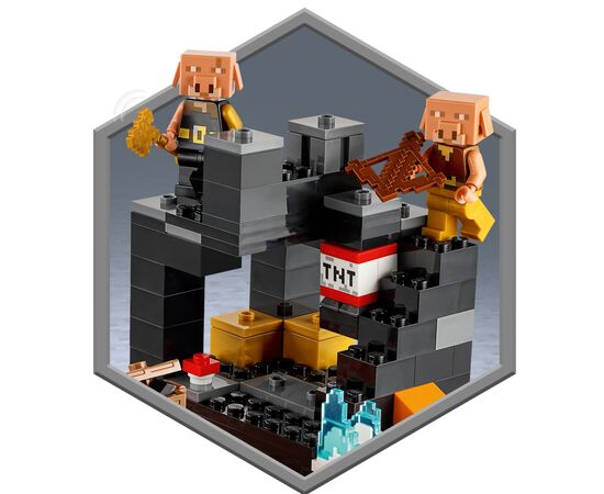 Конструктор LEGO Minecraft Бастион Нижнего мира (21185), изображение 7 Конструктор LEGO Minecraft Бастион Нижнего мира (21185), изображение 7