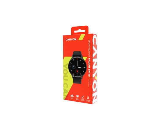 Смарт-часы Canyon CNS-SW68BB Badian Black (CNS-SW68BB), изображение 8 Смарт-часы Canyon CNS-SW68BB Badian Black (CNS-SW68BB), изображение 8