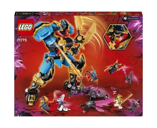 Конструктор LEGO Ninjago РОБОТ Нії Самурай Х 1003 деталей (71775), зображення 10 Конструктор LEGO Ninjago РОБОТ Нії Самурай Х 1003 деталей (71775), зображення 10