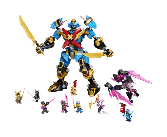 Конструктор LEGO Ninjago РОБОТ Нії Самурай Х 1003 деталей (71775), зображення 9 Конструктор LEGO Ninjago РОБОТ Нії Самурай Х 1003 деталей (71775), зображення 9