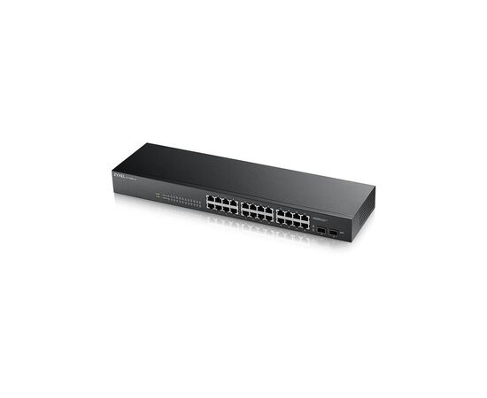 Коммутатор сетевой ZyXel GS1900-24-EU0102F, изображение 2 Коммутатор сетевой ZyXel GS1900-24-EU0102F, изображение 2