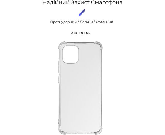 Чехол для моб. телефона Armorstandart Air Force Samsung A03 (A035) Transparent (ARM65520), изображение 2