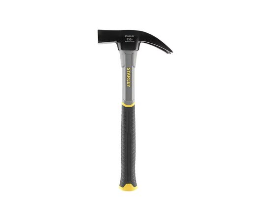 Молоток Stanley Fiberglass Coffreur Hammer, 750 г, ручка из стеклопластика. (STHT0-54123), изображение 2 Молоток Stanley Fiberglass Coffreur Hammer, 750 г, ручка из стеклопластика. (STHT0-54123), изображение 2