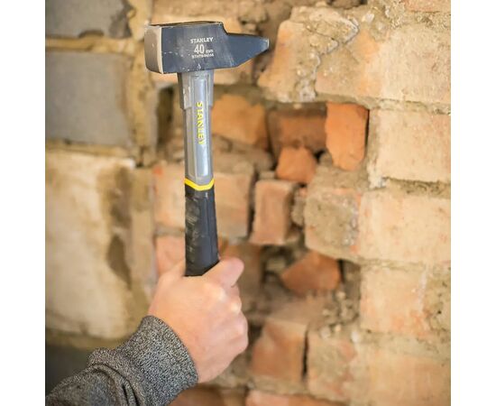 Молоток Stanley інженерний Fiberglass, 500 г (STHT0-54154), зображення 6 Молоток Stanley інженерний Fiberglass, 500 г (STHT0-54154), зображення 6