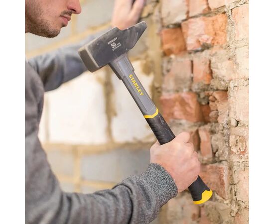 Молоток Stanley інженерний Fiberglass, 500 г (STHT0-54154), зображення 8 Молоток Stanley інженерний Fiberglass, 500 г (STHT0-54154), зображення 8