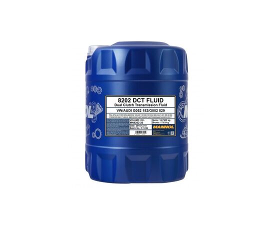 Трансмісійна олива Mannol 8202 DCT FLUID / DSG Getriebeoel 20л (MN8202-20)