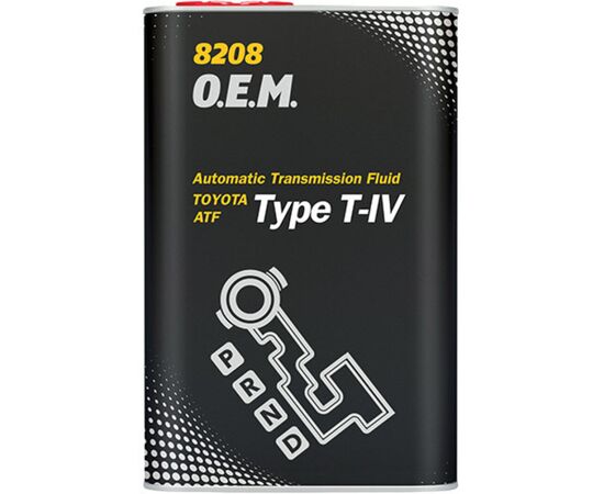 Трансмиссионное масло Mannol 8208 O.E.M. TYPE T-IV AUTOMATIC SPECIAL 1л (MN8208-1ME)