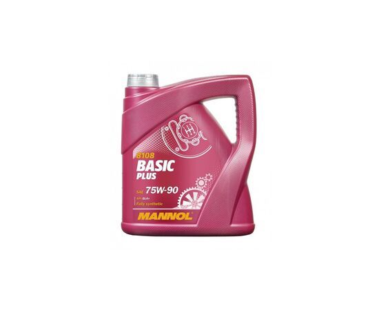 Трансмиссионное масло Mannol BASIC PLUS GETRIEBEOEL 4л 75W-90 (MN8108-4)