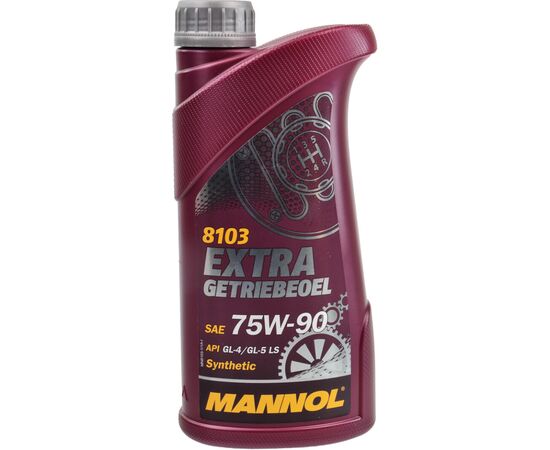 Трансмиссионное масло Mannol EXTRA GETRIEBEOEL 1л 75W-90 (MN8103-1)