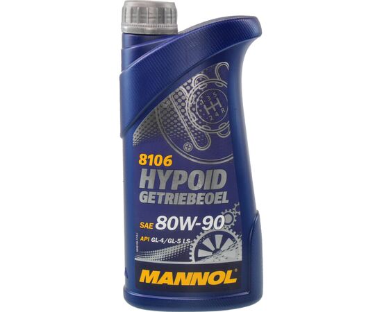 Трансмиссионное масло Mannol HYPOID GETRIEBEOEL 1л 80W-90 (MN8106-1)