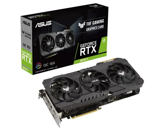 Відеокарта ASUS GeForce RTX3070 Ti 8Gb TUF OC V2 GAMING (TUF-RTX3070TI-O8G-V2-GAMING)