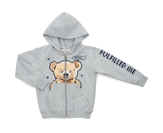 Спортивний костюм Breeze з ведмедиком (18105-92B-gray), зображення 2 Спортивний костюм Breeze з ведмедиком (18105-92B-gray), зображення 2