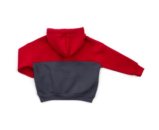 Спортивный костюм Cloise с худи на флисе (CL0215006-116-red), изображение 5 Спортивный костюм Cloise с худи на флисе (CL0215006-116-red), изображение 5