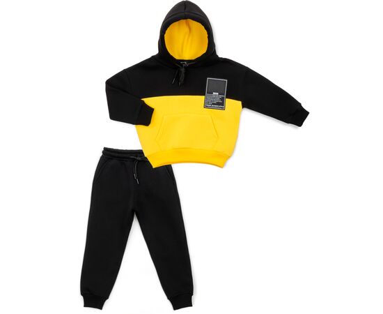 Спортивний костюм Cloise з худи на флісі (CL0215006-140-yellow)