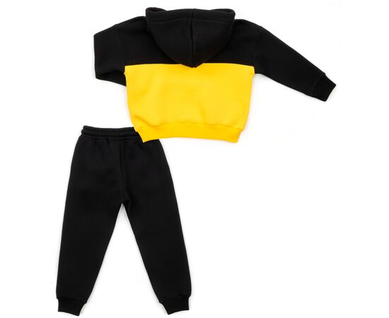 Спортивный костюм Cloise с худи на флисе (CL0215006-152-yellow), изображение 4 Спортивный костюм Cloise с худи на флисе (CL0215006-152-yellow), изображение 4