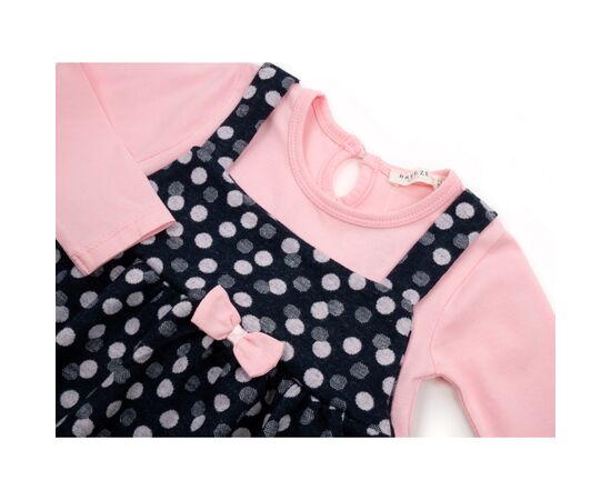 Платье Breeze в горошек (17884-92G-pink), изображение 3 Платье Breeze в горошек (17884-92G-pink), изображение 3