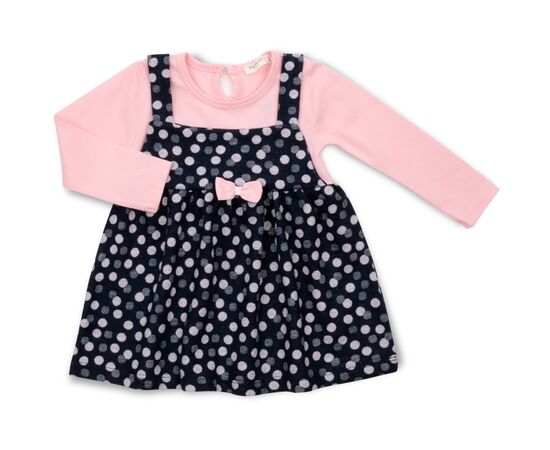 Платье Breeze в горошек (17884-104G-pink)