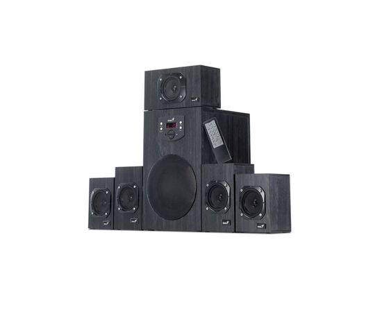 Акустическая система Genius SW-HF5.1 4500 II (31730015400), изображение 2 Акустическая система Genius SW-HF5.1 4500 II (31730015400), изображение 2