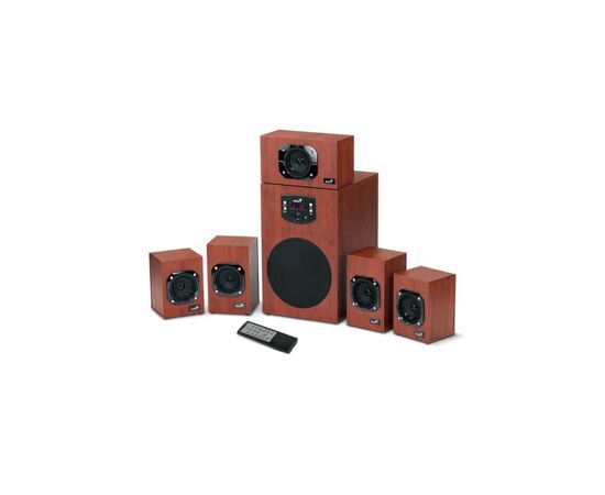 Акустическая система Genius SW-HF5.1 4600 II (31730016400), изображение 2 Акустическая система Genius SW-HF5.1 4600 II (31730016400), изображение 2