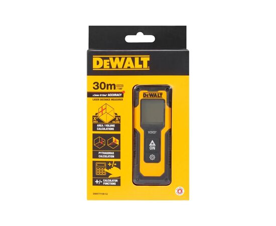 Дальномер DeWALT до 30 м (DWHT77100), изображение 4 Дальномер DeWALT до 30 м (DWHT77100), изображение 4
