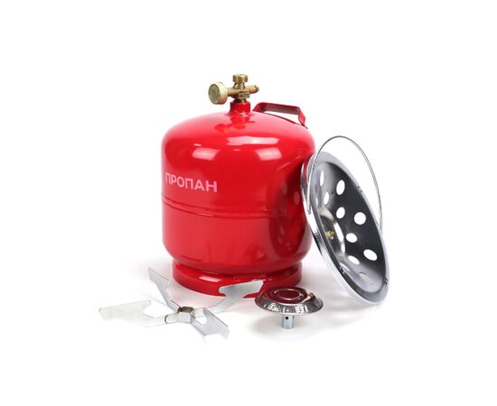 Горелка STR Комплект газовый кемпинг 8 л (LPG-3KG), изображение 3 Горелка STR Комплект газовый кемпинг 8 л (LPG-3KG), изображение 3